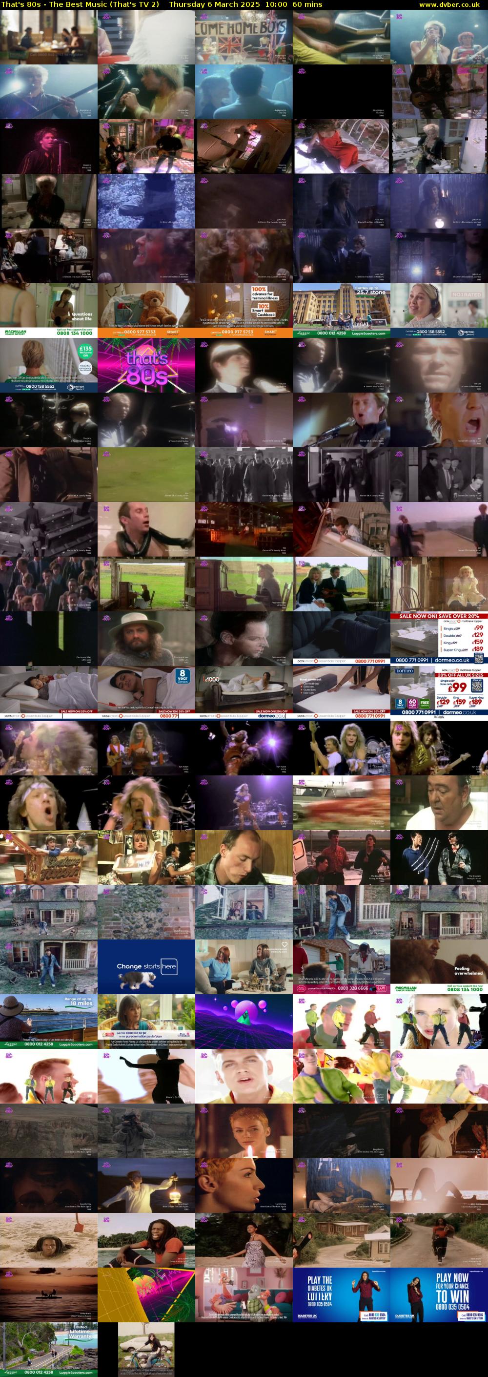 That's 80s - The Best Music (That's TV 2) Thursday 6 March 2025 10:00 - 11:00