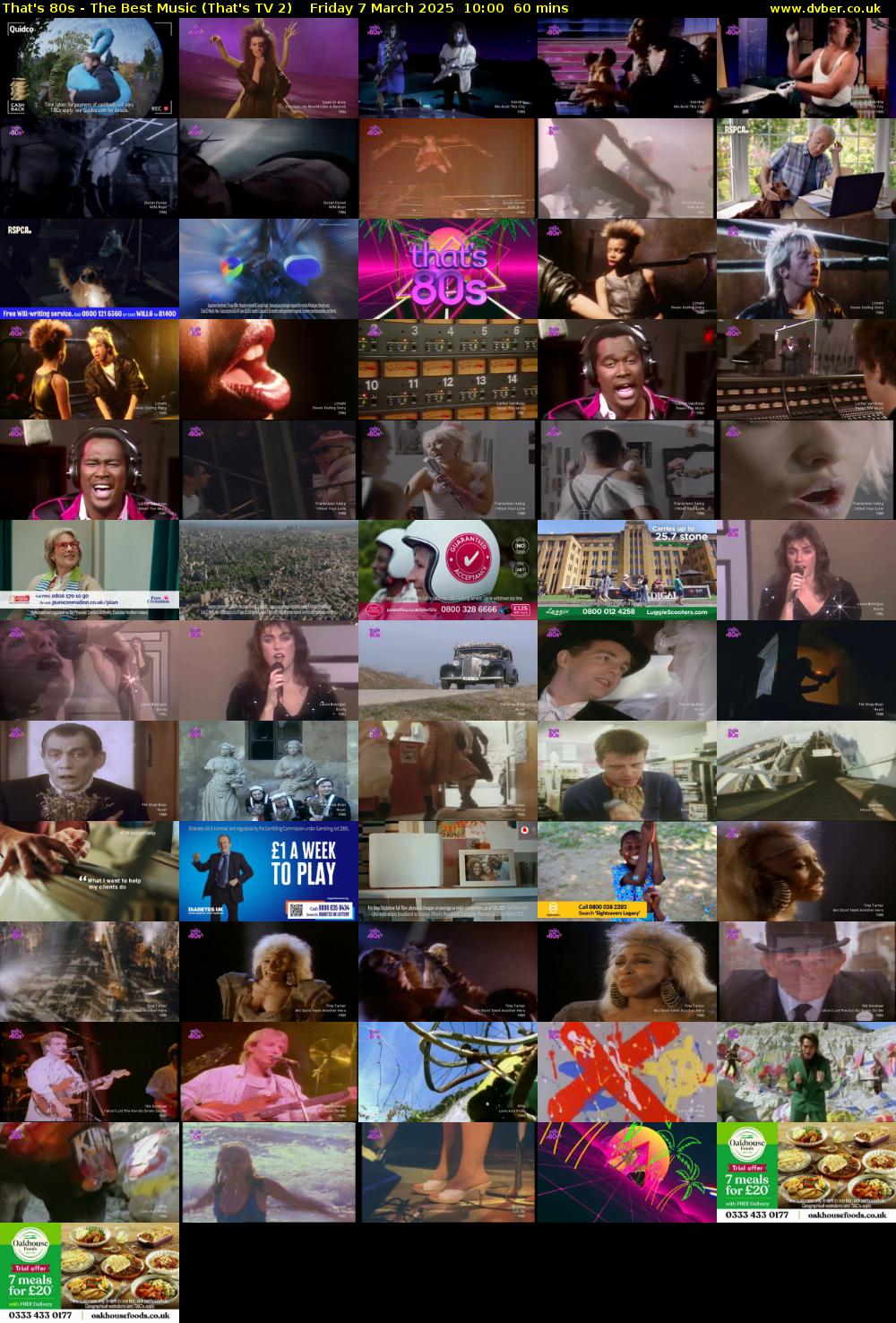 That's 80s - The Best Music (That's TV 2) Friday 7 March 2025 10:00 - 11:00