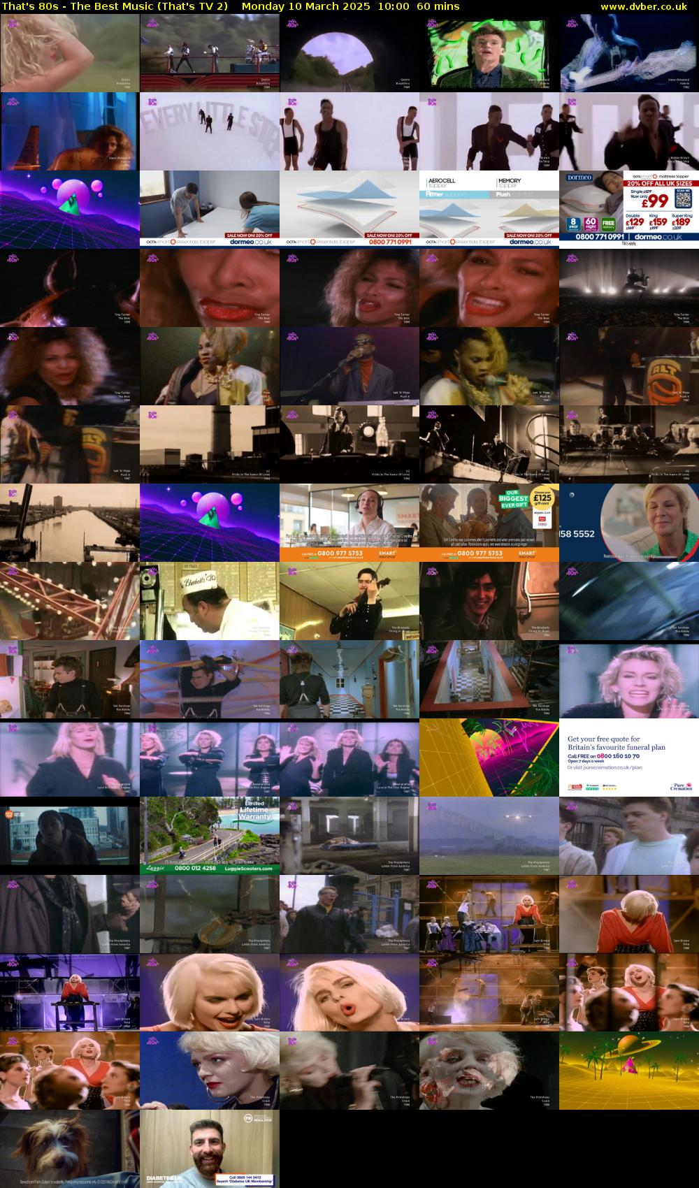 That's 80s - The Best Music (That's TV 2) Monday 10 March 2025 10:00 - 11:00