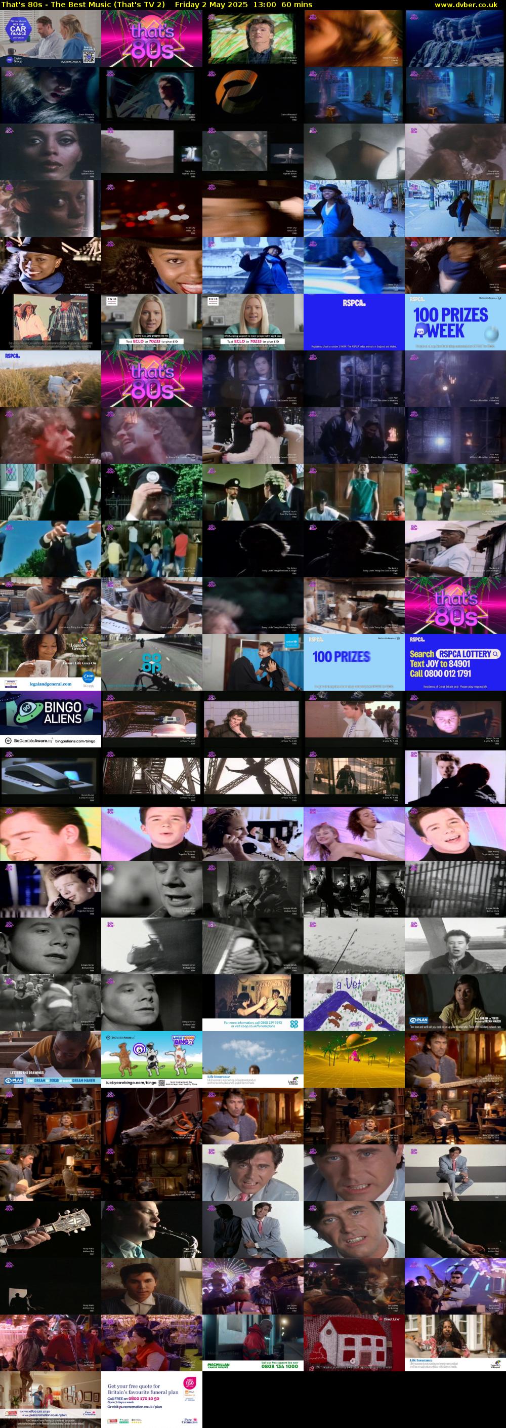 That's 80s - The Best Music (That's TV 2) Friday 2 May 2025 13:00 - 14:00