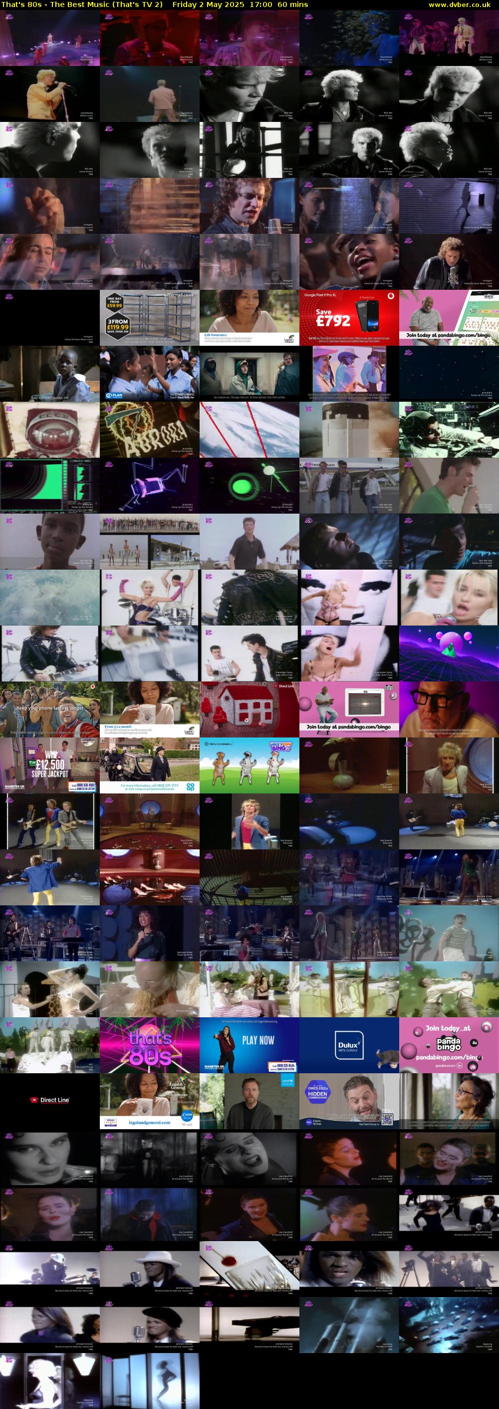 That's 80s - The Best Music (That's TV 2) Friday 2 May 2025 17:00 - 18:00