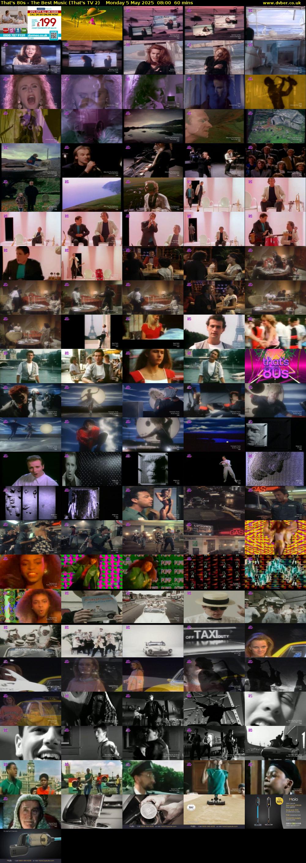 That's 80s - The Best Music (That's TV 2) Monday 5 May 2025 08:00 - 09:00