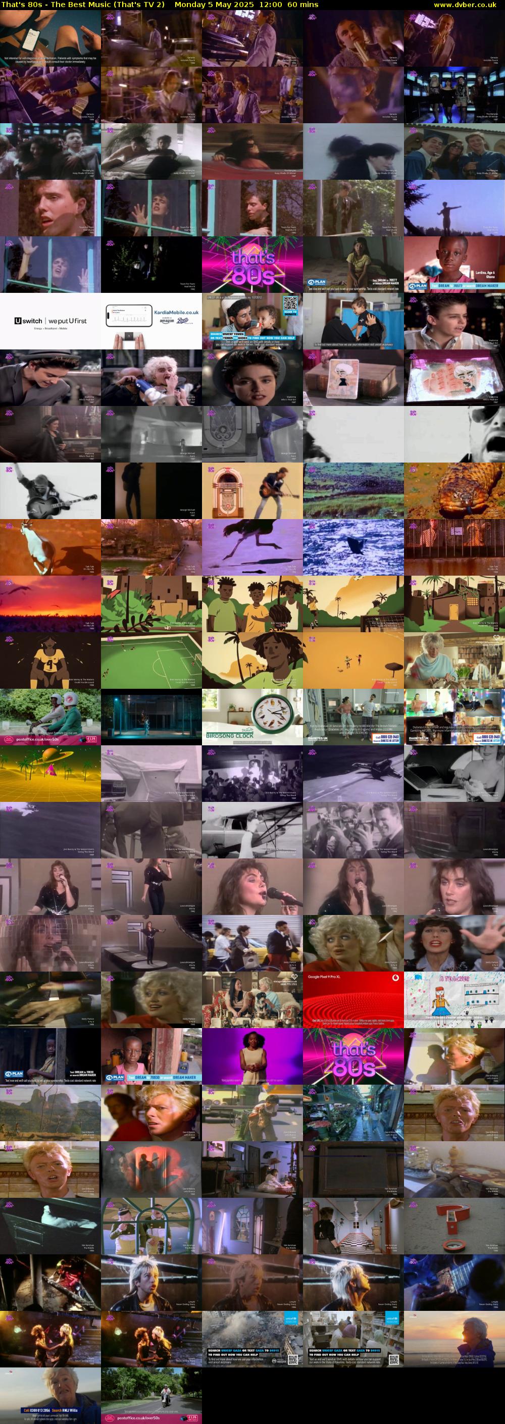 That's 80s - The Best Music (That's TV 2) Monday 5 May 2025 12:00 - 13:00