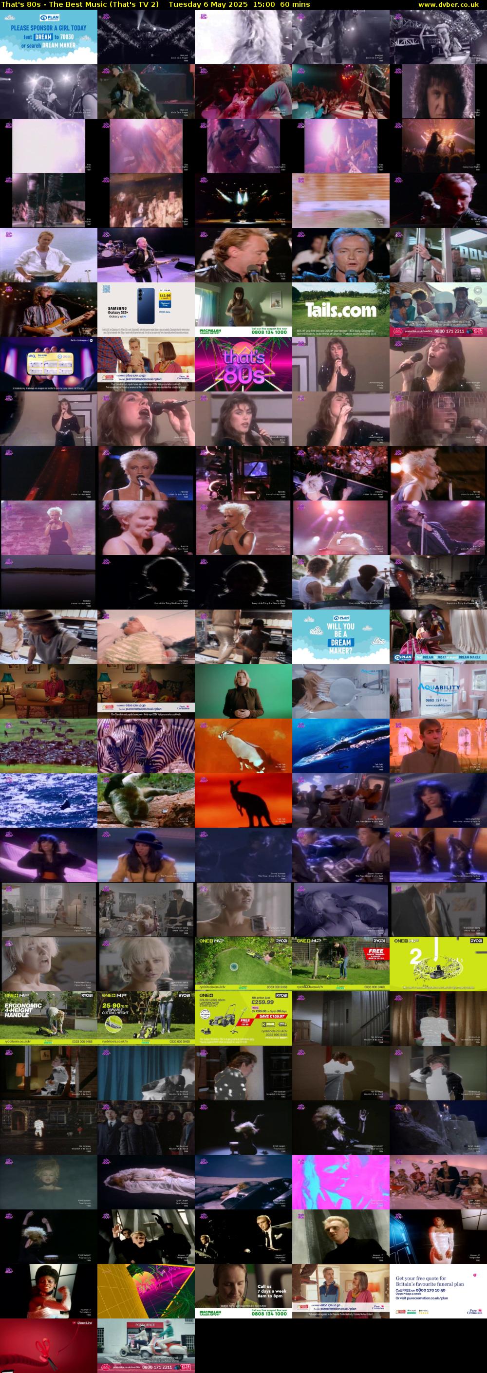 That's 80s - The Best Music (That's TV 2) Tuesday 6 May 2025 15:00 - 16:00