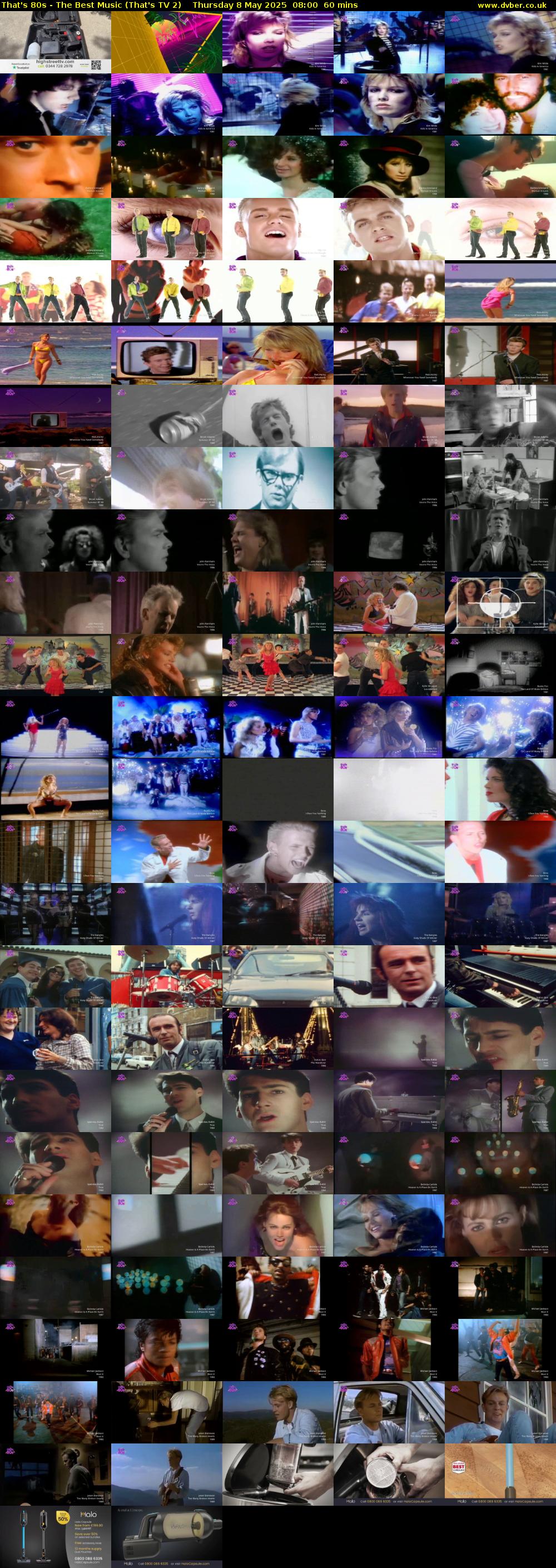 That's 80s - The Best Music (That's TV 2) Thursday 8 May 2025 08:00 - 09:00