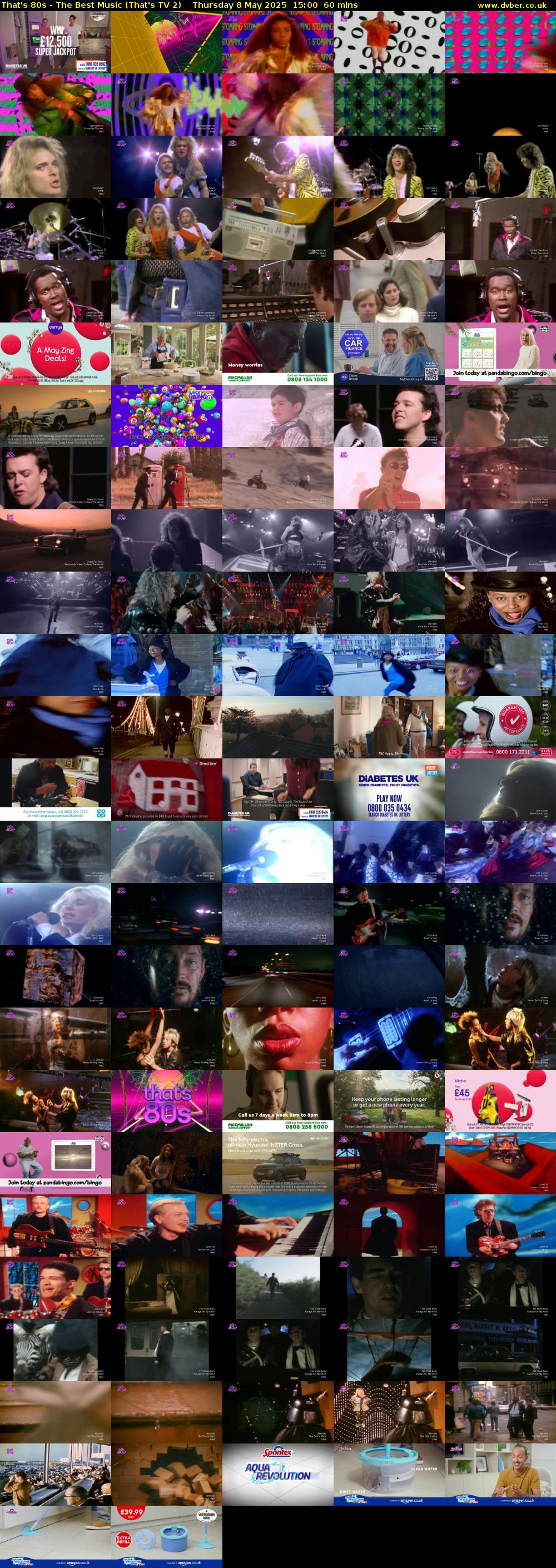 That's 80s - The Best Music (That's TV 2) Thursday 8 May 2025 15:00 - 16:00