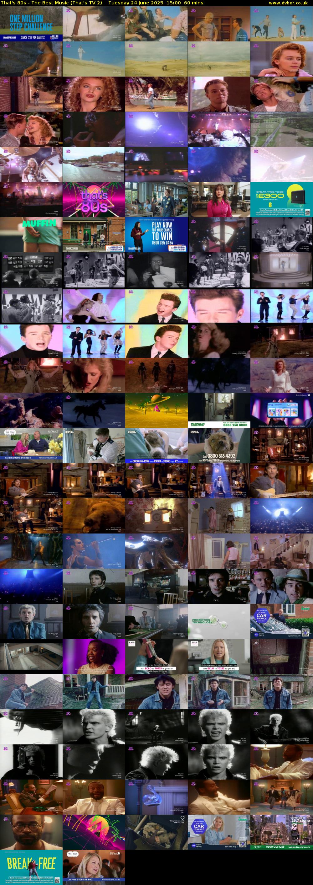 That's 80s - The Best Music (That's TV 2) Tuesday 24 June 2025 15:00 - 16:00
