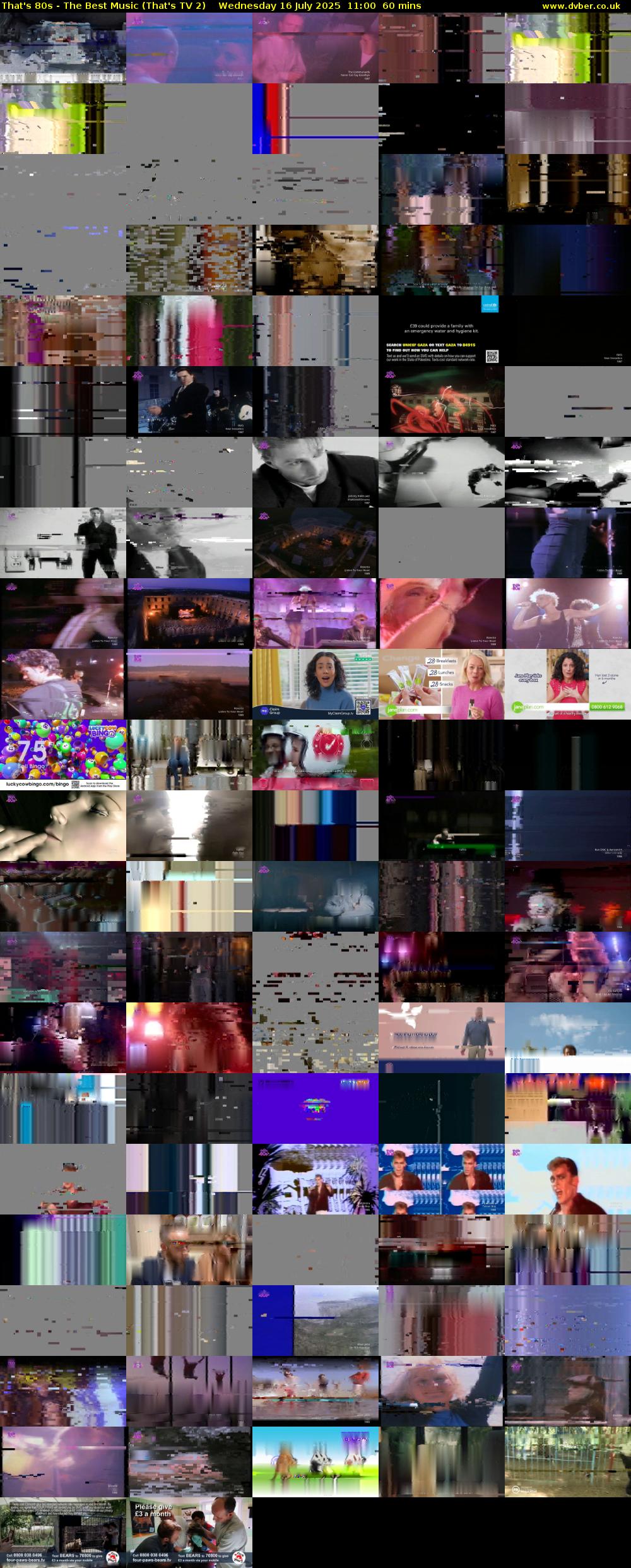 That's 80s - The Best Music (That's TV 2) Wednesday 16 July 2025 11:00 - 12:00