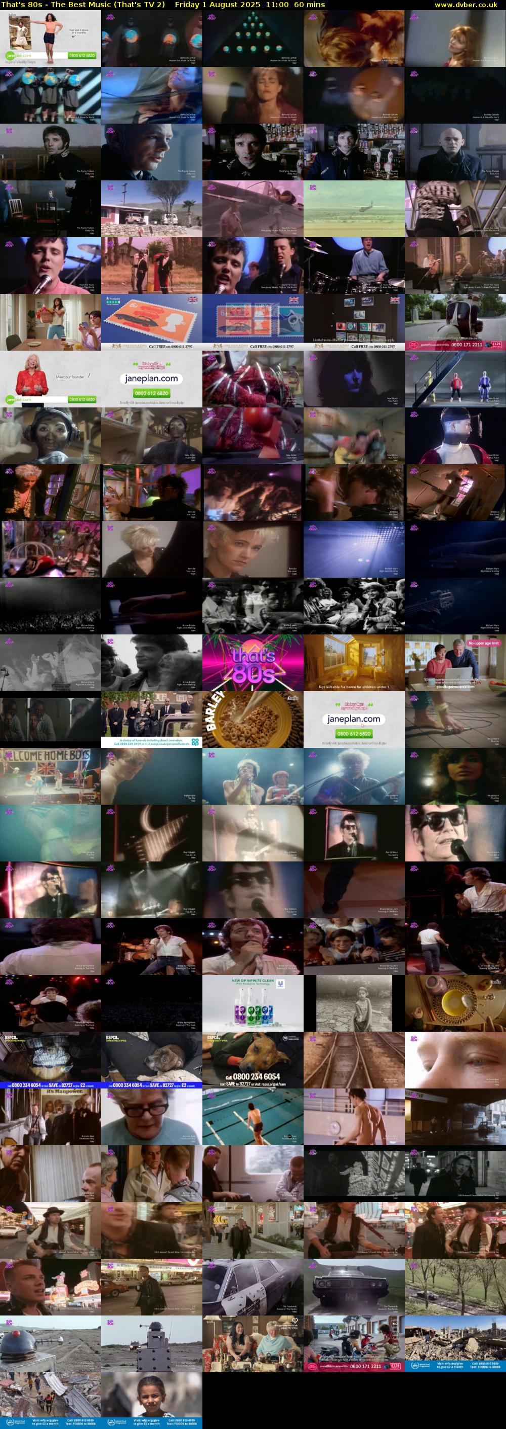 That's 80s - The Best Music (That's TV 2) Friday 1 August 2025 11:00 - 12:00