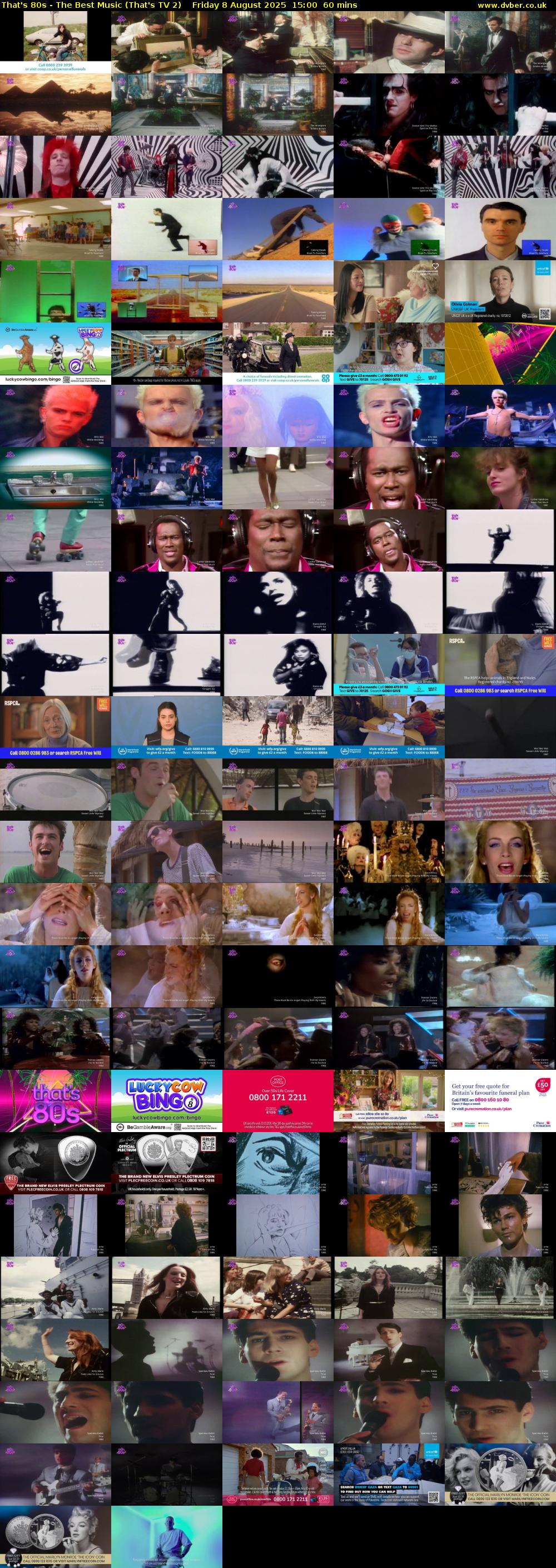 That's 80s - The Best Music (That's TV 2) Friday 8 August 2025 15:00 - 16:00