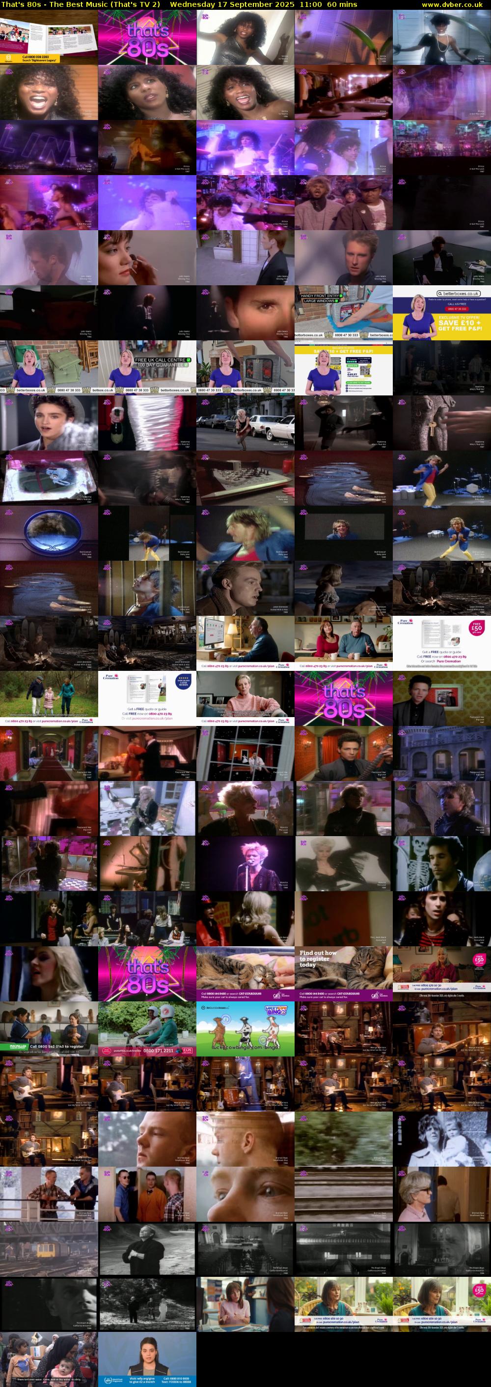 That's 80s - The Best Music (That's TV 2) Wednesday 17 September 2025 11:00 - 12:00