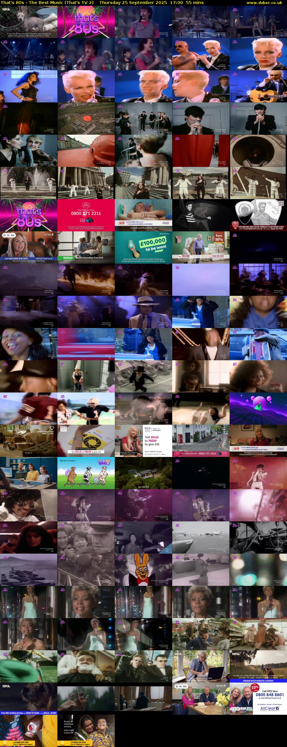 That's 80s - The Best Music (That's TV 2) Thursday 25 September 2025 17:00 - 17:55