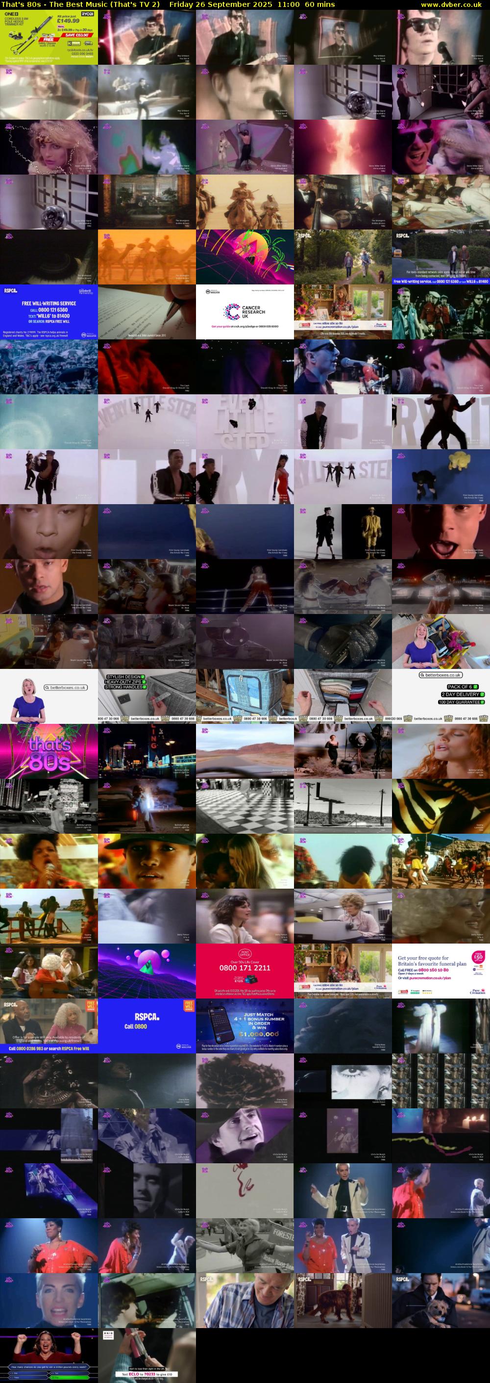 That's 80s - The Best Music (That's TV 2) Friday 26 September 2025 11:00 - 12:00