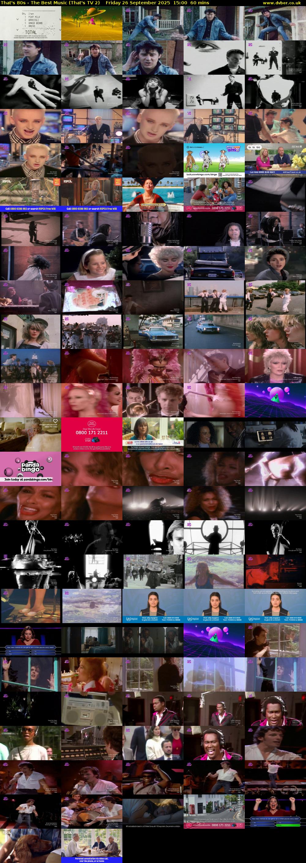 That's 80s - The Best Music (That's TV 2) Friday 26 September 2025 15:00 - 16:00