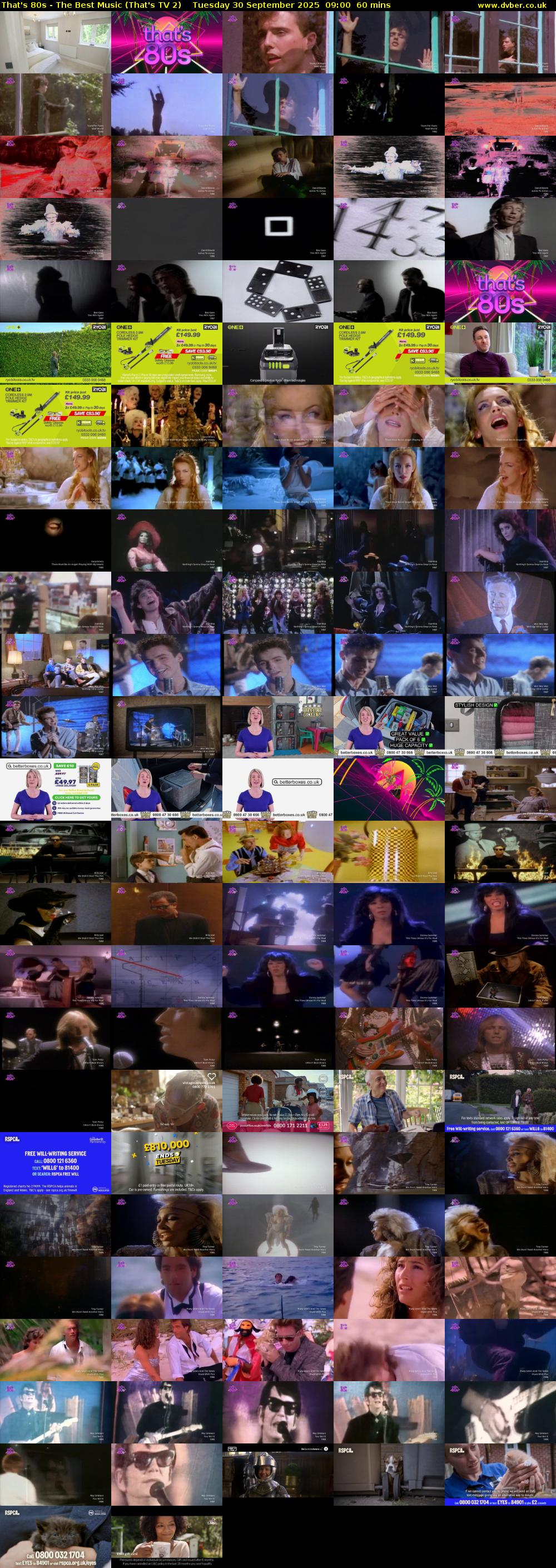 That's 80s - The Best Music (That's TV 2) Tuesday 30 September 2025 09:00 - 10:00