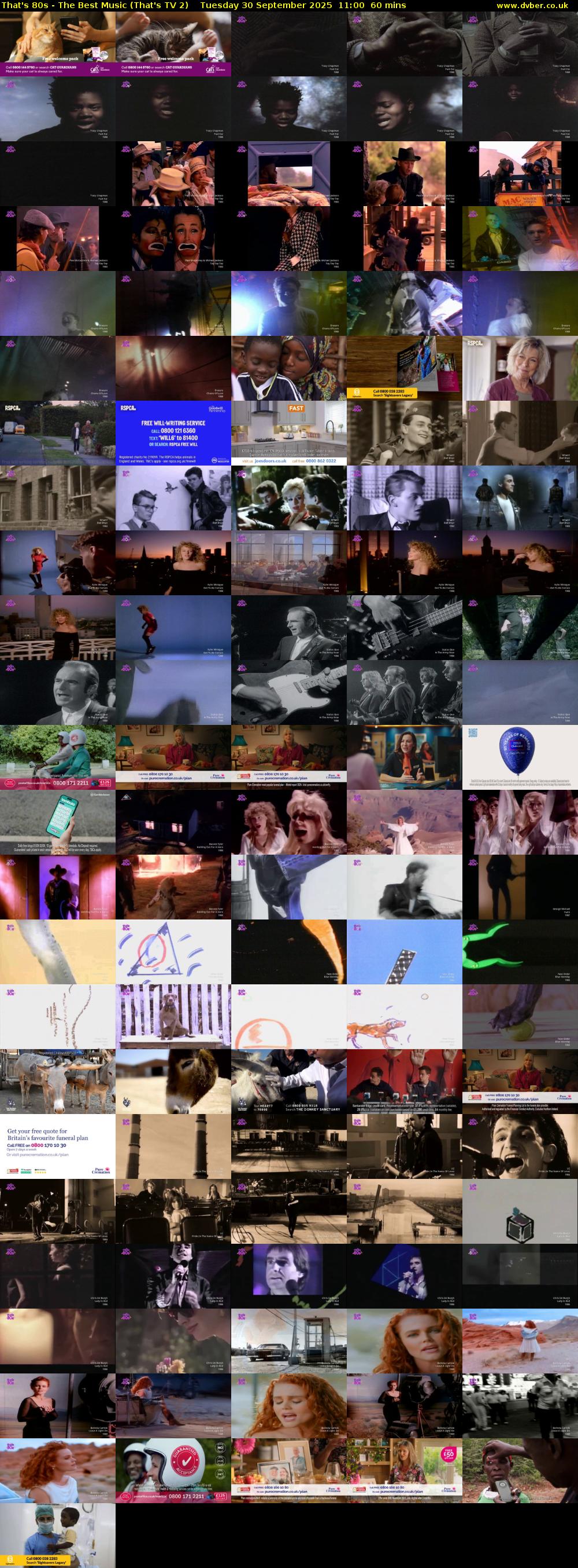 That's 80s - The Best Music (That's TV 2) Tuesday 30 September 2025 11:00 - 12:00