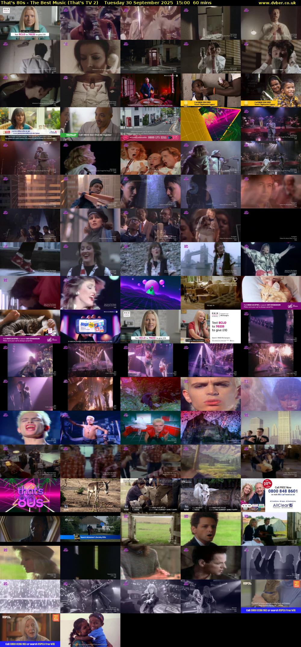 That's 80s - The Best Music (That's TV 2) Tuesday 30 September 2025 15:00 - 16:00