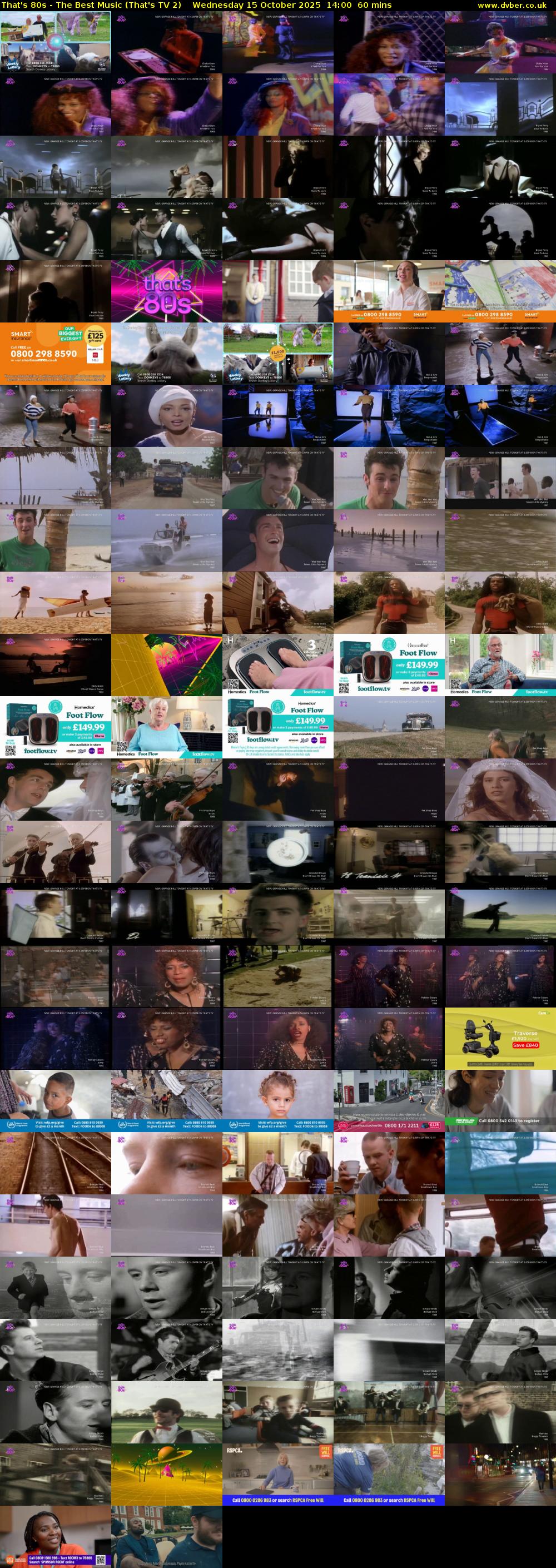 That's 80s - The Best Music (That's TV 2) Wednesday 15 October 2025 14:00 - 15:00