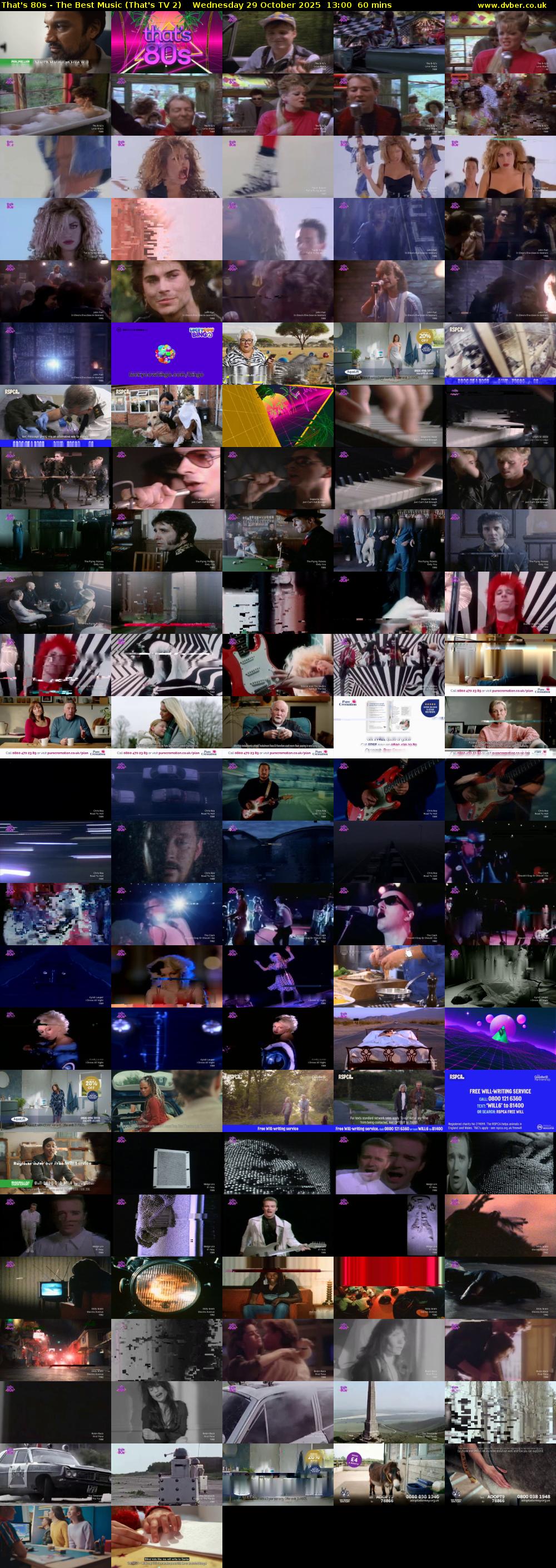 That's 80s - The Best Music (That's TV 2) Wednesday 29 October 2025 13:00 - 14:00