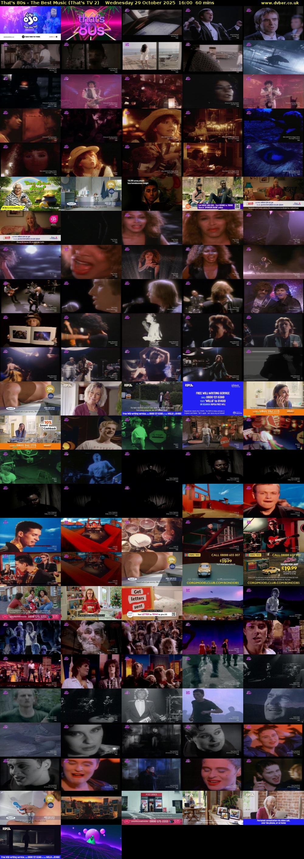 That's 80s - The Best Music (That's TV 2) Wednesday 29 October 2025 16:00 - 17:00