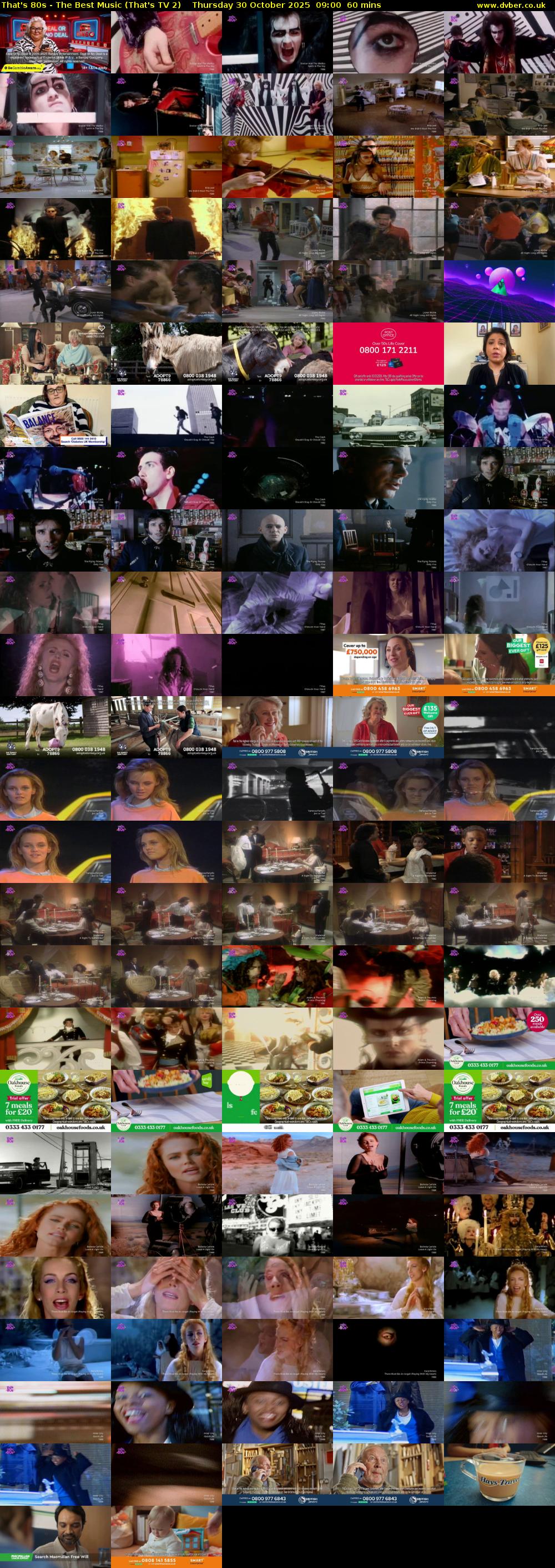 That's 80s - The Best Music (That's TV 2) Thursday 30 October 2025 09:00 - 10:00