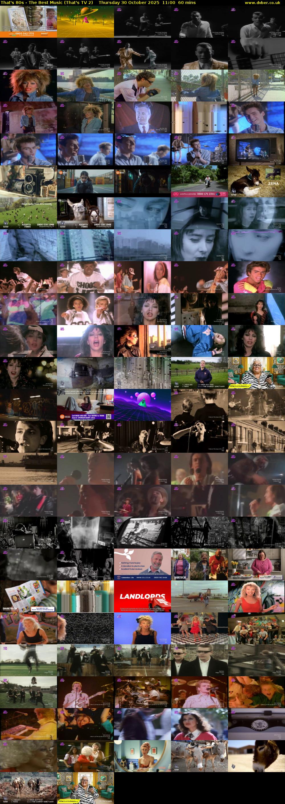 That's 80s - The Best Music (That's TV 2) Thursday 30 October 2025 11:00 - 12:00