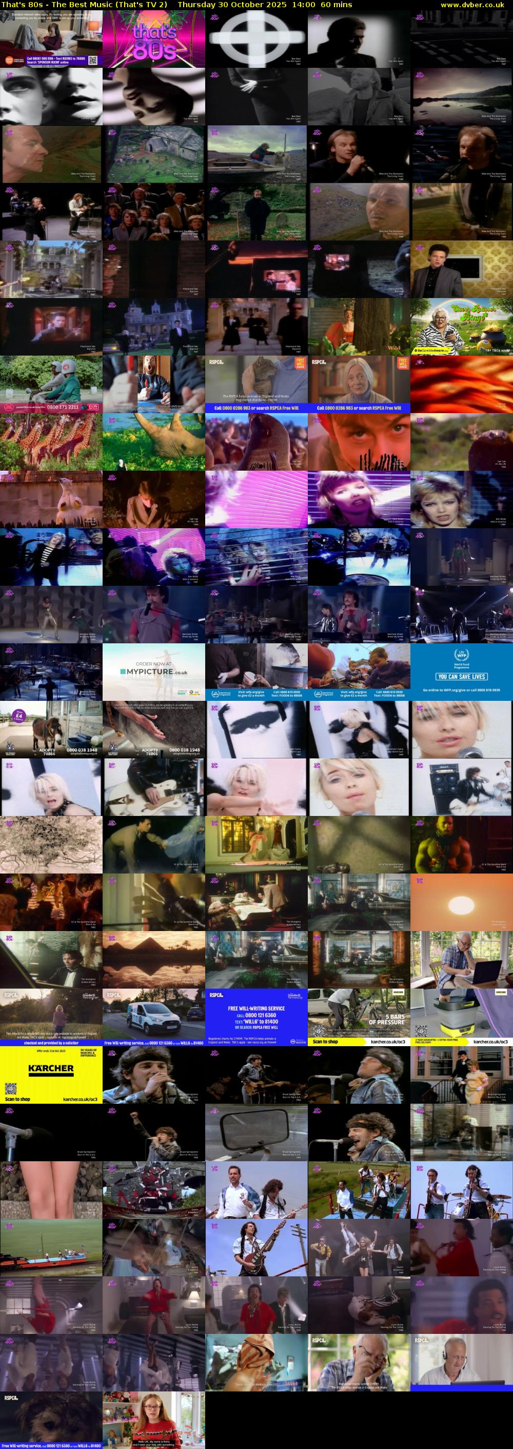 That's 80s - The Best Music (That's TV 2) Thursday 30 October 2025 14:00 - 15:00