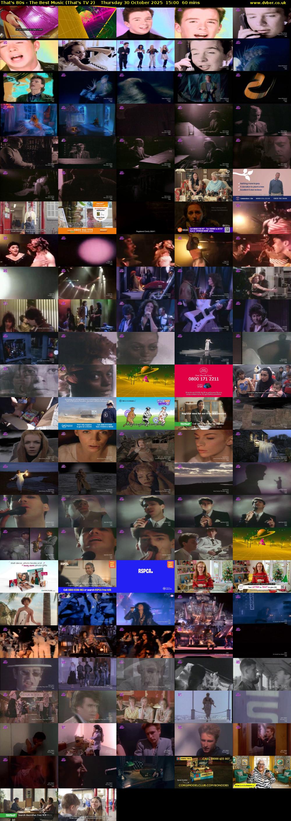 That's 80s - The Best Music (That's TV 2) Thursday 30 October 2025 15:00 - 16:00