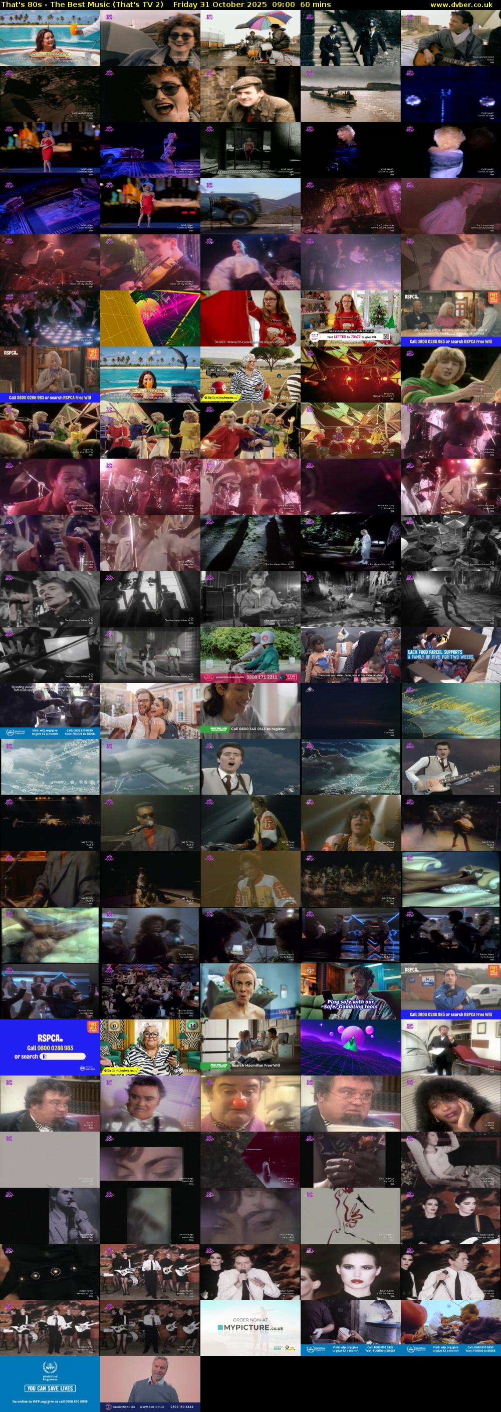 That's 80s - The Best Music (That's TV 2) Friday 31 October 2025 09:00 - 10:00