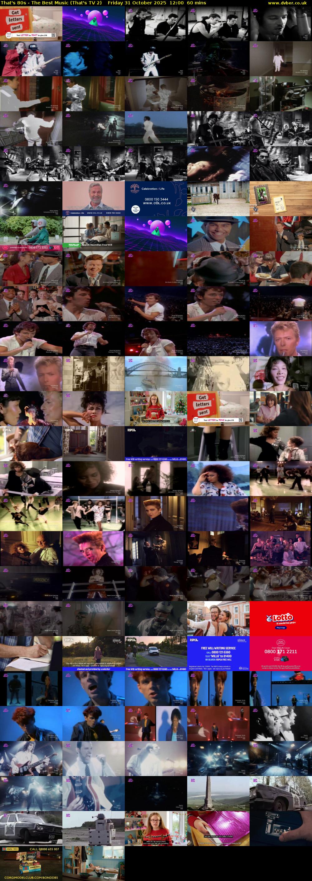 That's 80s - The Best Music (That's TV 2) Friday 31 October 2025 12:00 - 13:00