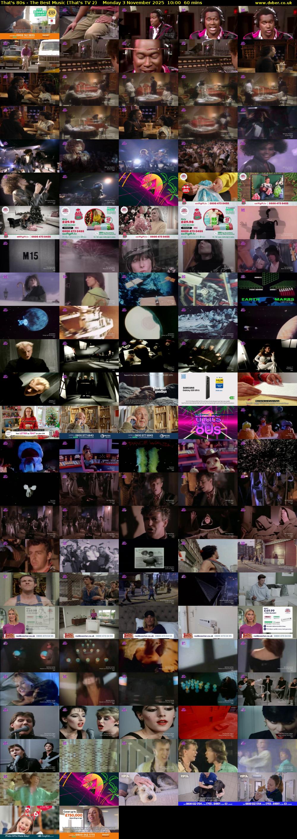 That's 80s - The Best Music (That's TV 2) Monday 3 November 2025 10:00 - 11:00