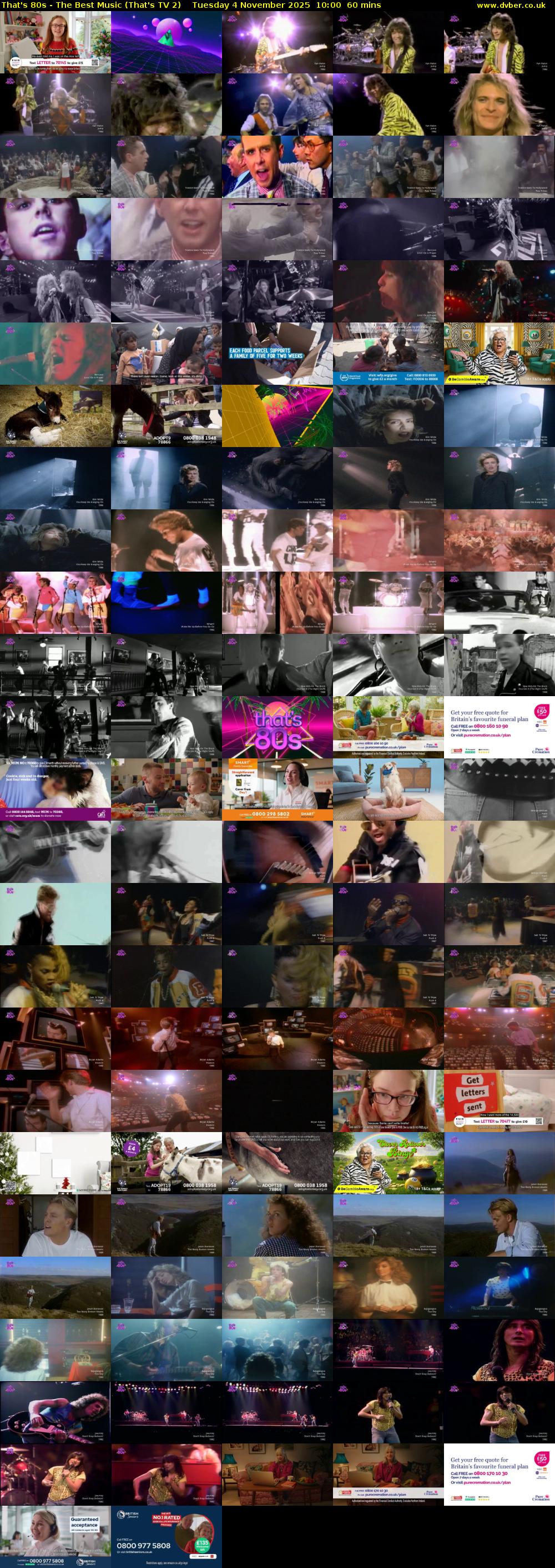 That's 80s - The Best Music (That's TV 2) Tuesday 4 November 2025 10:00 - 11:00