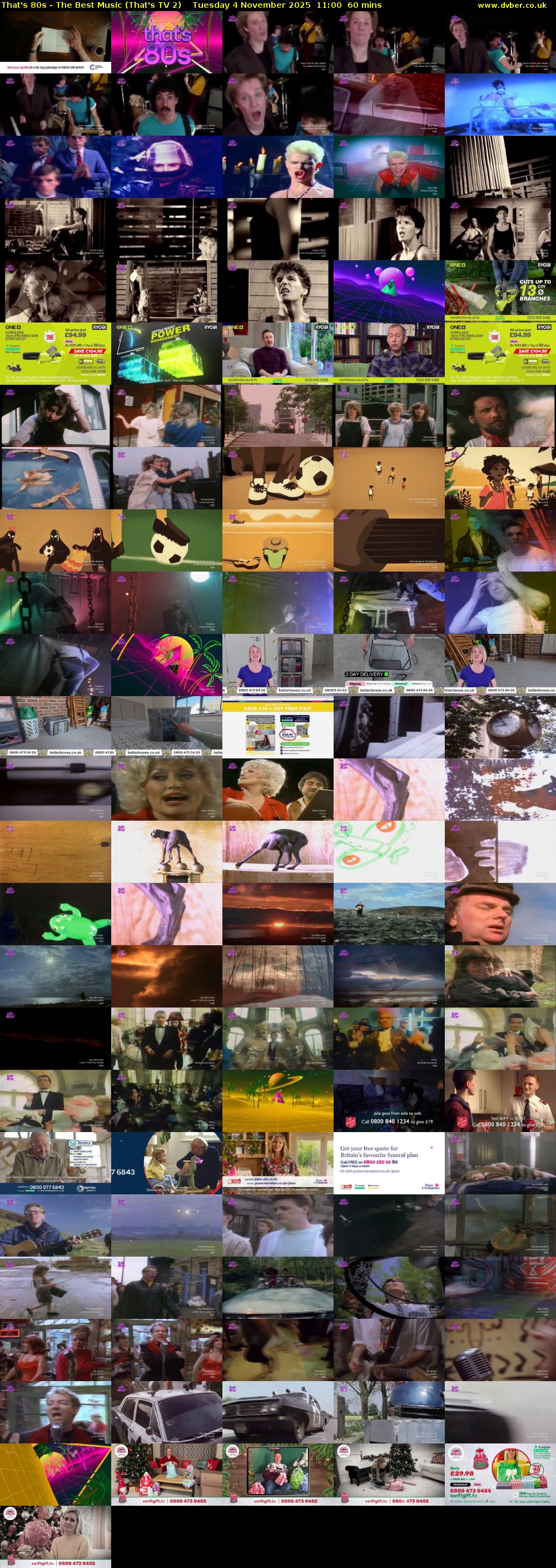 That's 80s - The Best Music (That's TV 2) Tuesday 4 November 2025 11:00 - 12:00