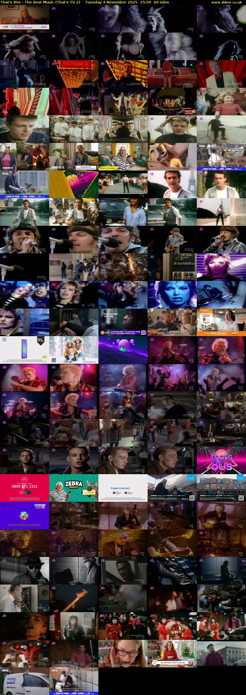 That's 80s - The Best Music (That's TV 2) Tuesday 4 November 2025 15:00 - 16:00