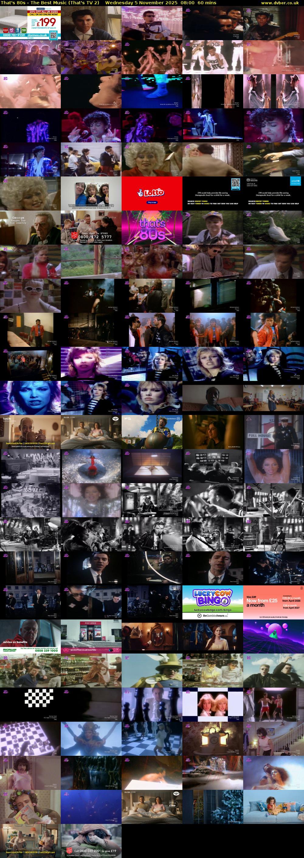 That's 80s - The Best Music (That's TV 2) Wednesday 5 November 2025 08:00 - 09:00