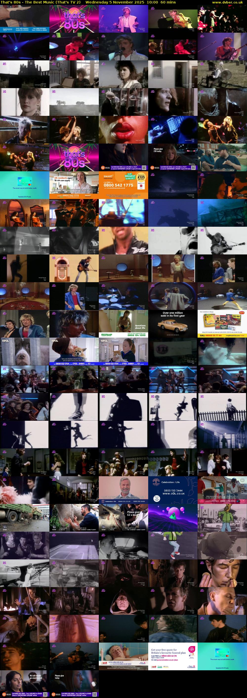 That's 80s - The Best Music (That's TV 2) Wednesday 5 November 2025 10:00 - 11:00