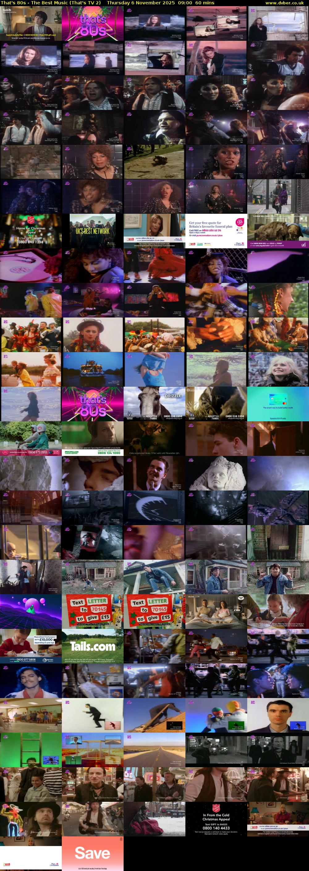 That's 80s - The Best Music (That's TV 2) Thursday 6 November 2025 09:00 - 10:00