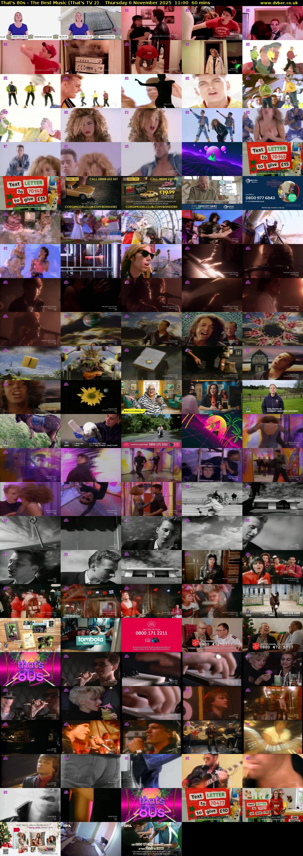 That's 80s - The Best Music (That's TV 2) Thursday 6 November 2025 11:00 - 12:00