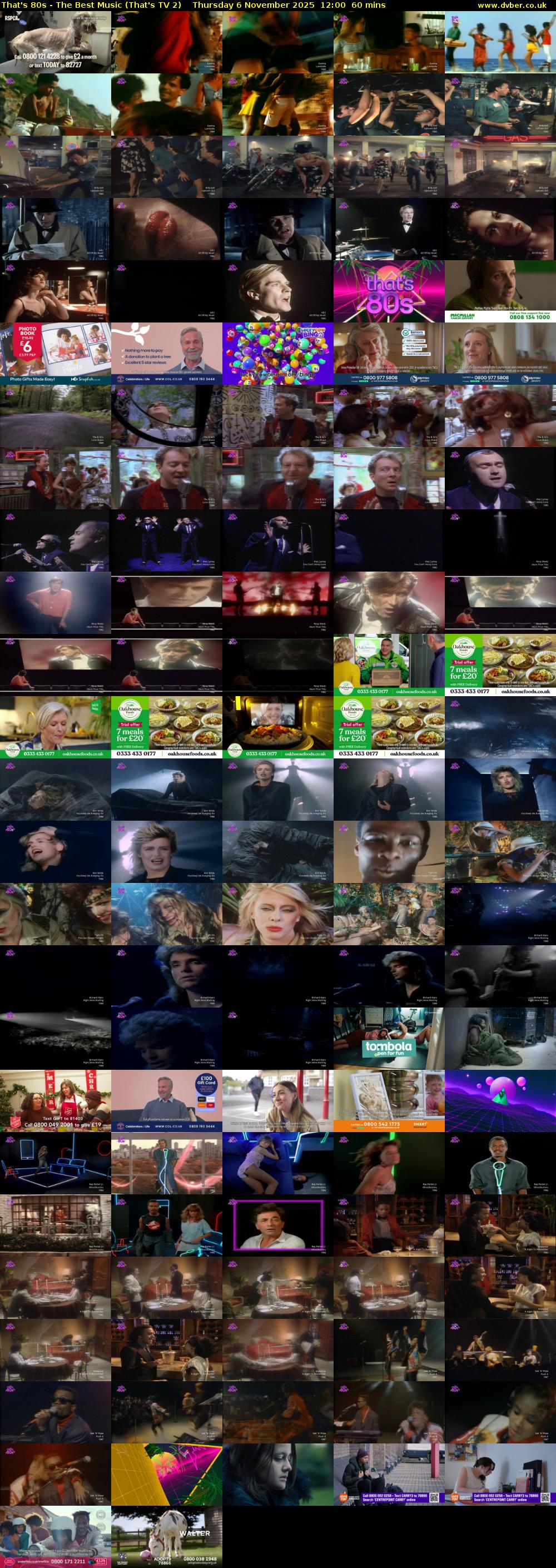 That's 80s - The Best Music (That's TV 2) Thursday 6 November 2025 12:00 - 13:00