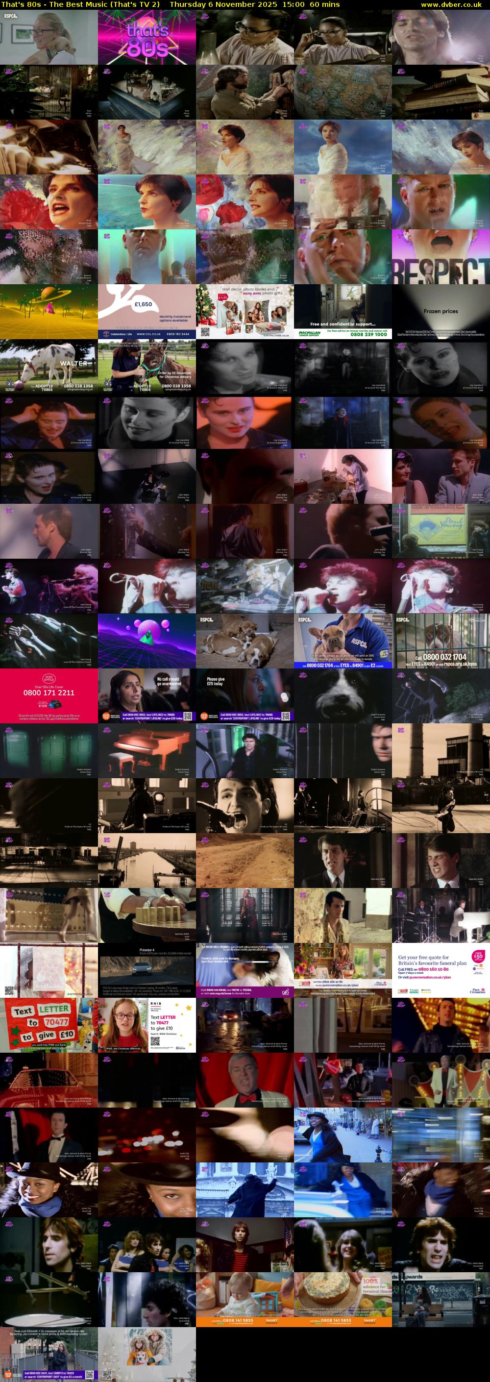 That's 80s - The Best Music (That's TV 2) Thursday 6 November 2025 15:00 - 16:00