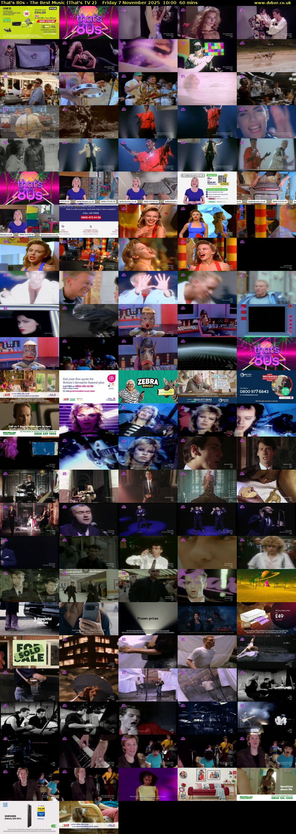 That's 80s - The Best Music (That's TV 2) Friday 7 November 2025 10:00 - 11:00