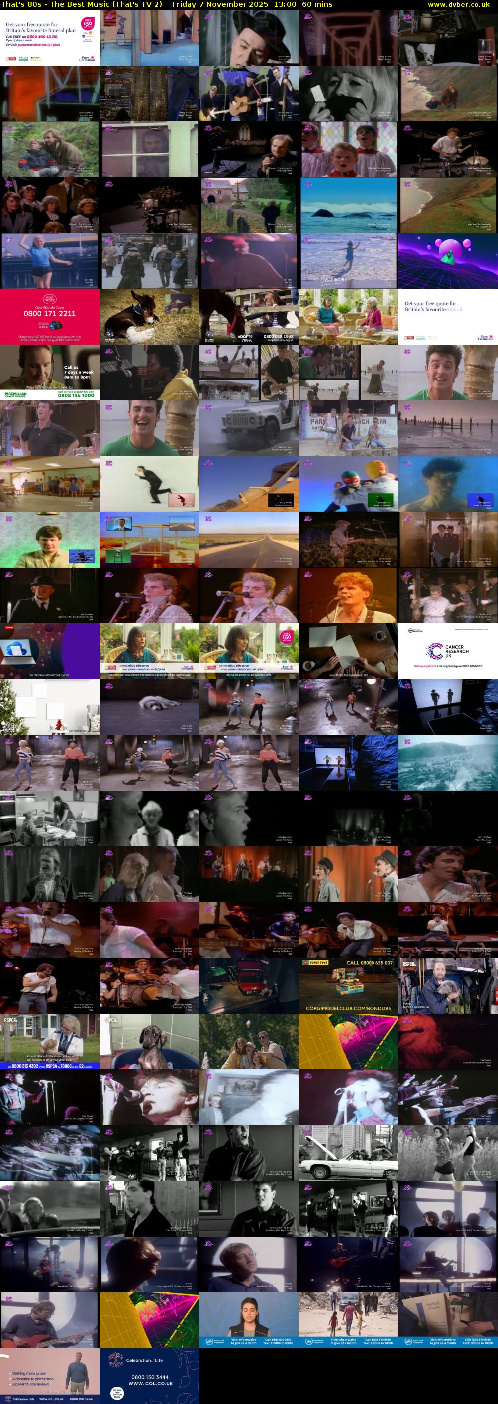 That's 80s - The Best Music (That's TV 2) Friday 7 November 2025 13:00 - 14:00