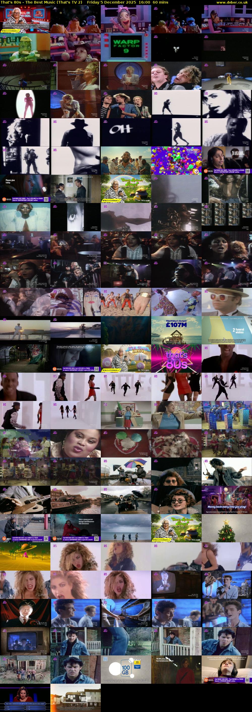 That's 80s - The Best Music (That's TV 2) Friday 5 December 2025 16:00 - 17:00