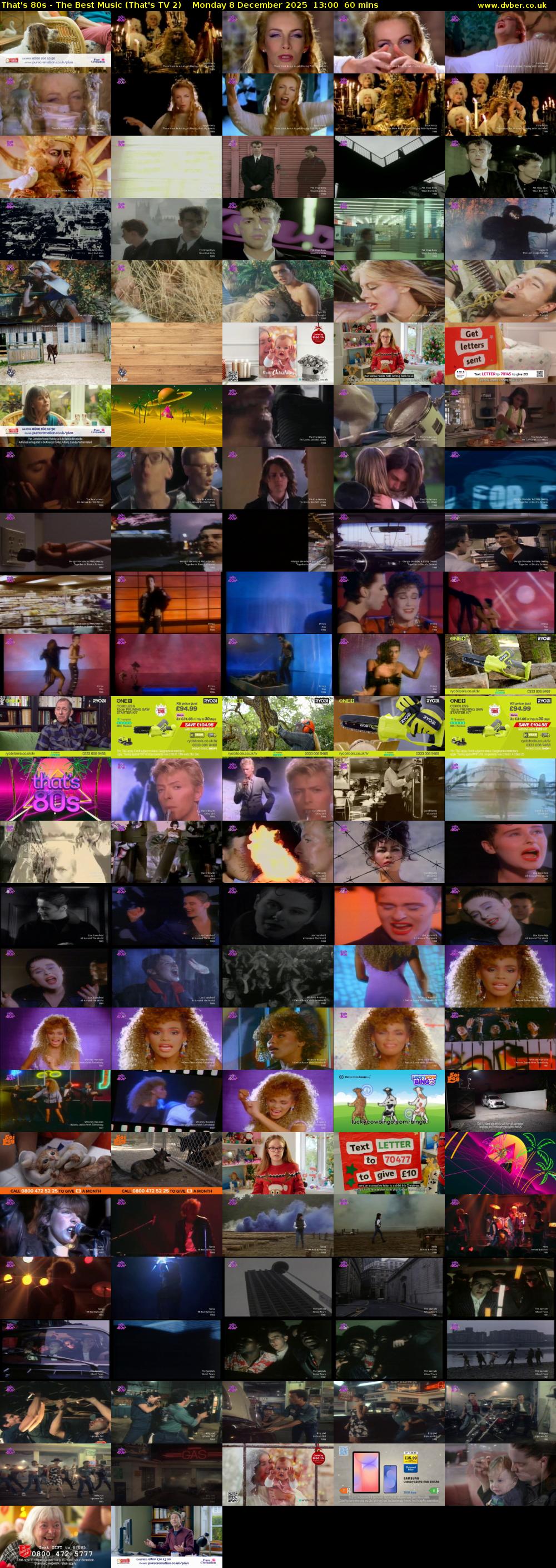 That's 80s - The Best Music (That's TV 2) Monday 8 December 2025 13:00 - 14:00