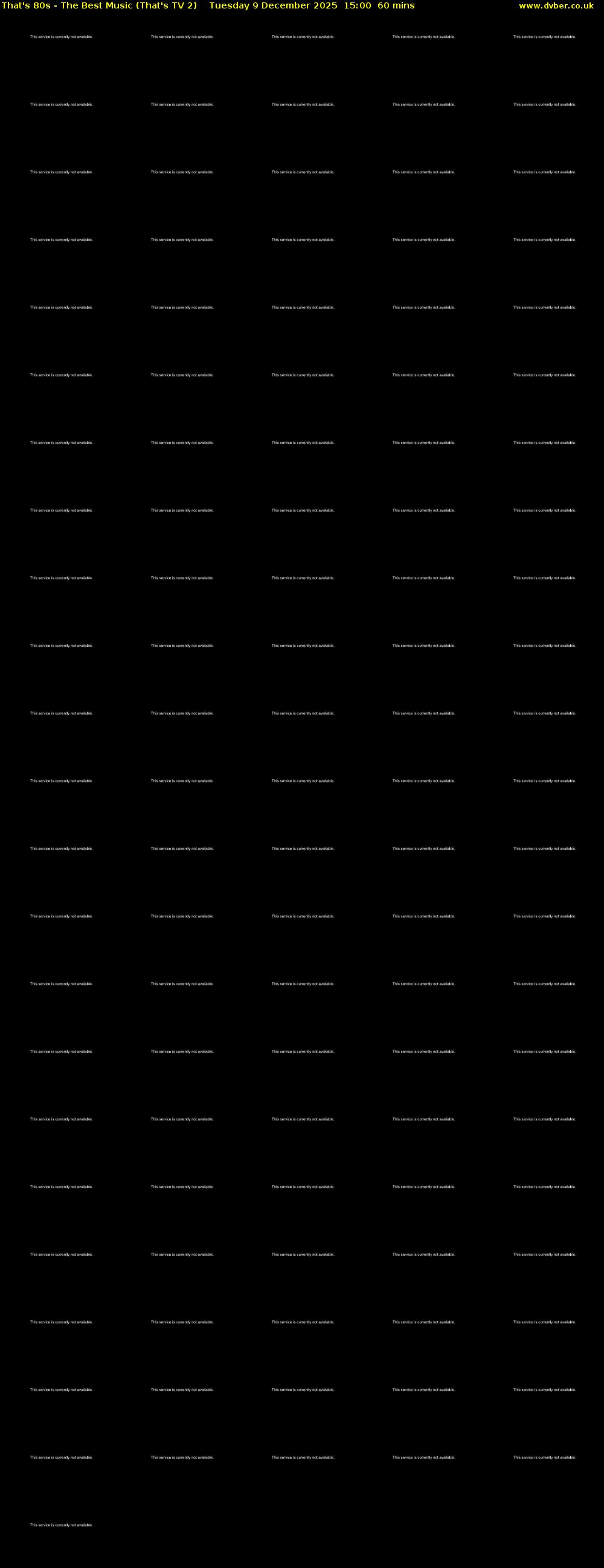 That's 80s - The Best Music (That's TV 2) Tuesday 9 December 2025 15:00 - 16:00