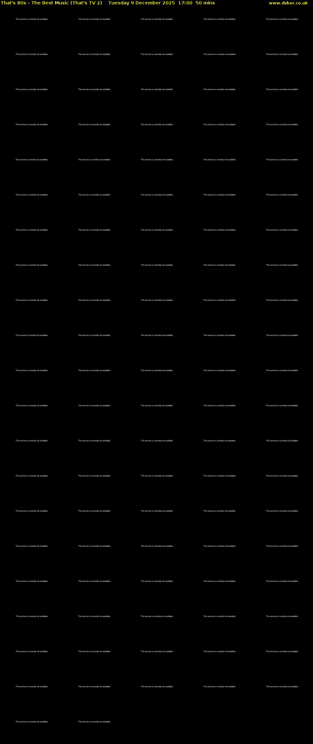 That's 80s - The Best Music (That's TV 2) Tuesday 9 December 2025 17:00 - 17:50