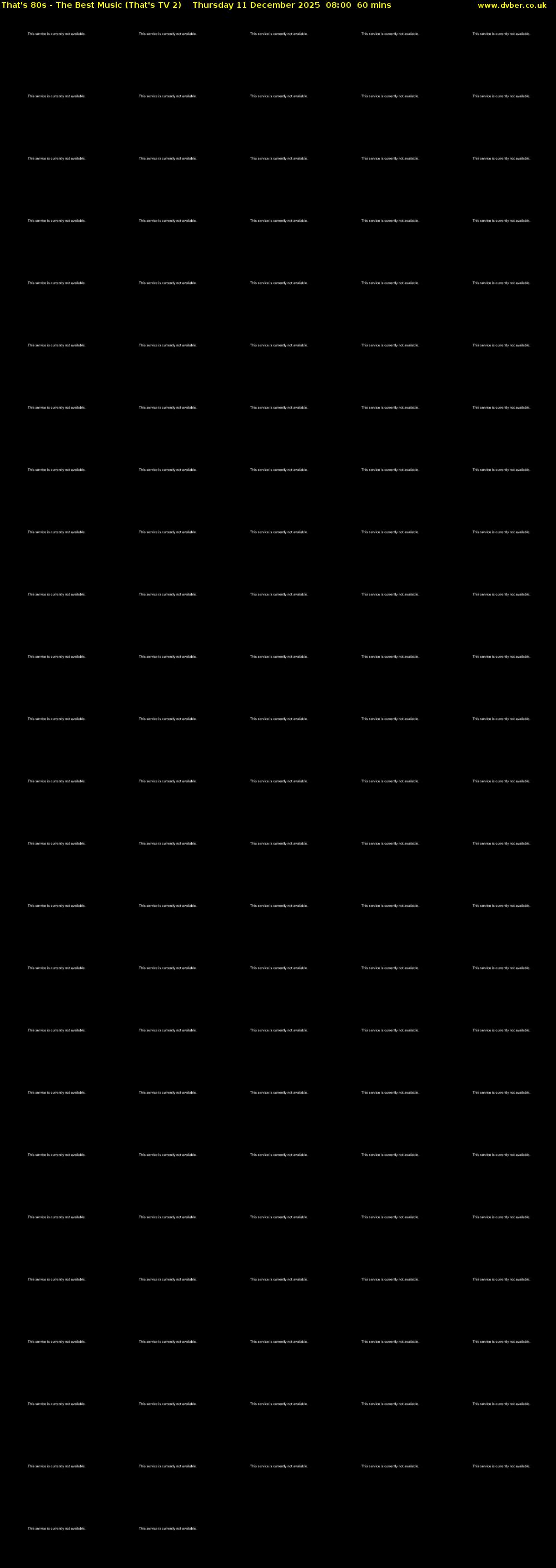 That's 80s - The Best Music (That's TV 2) Thursday 11 December 2025 08:00 - 09:00