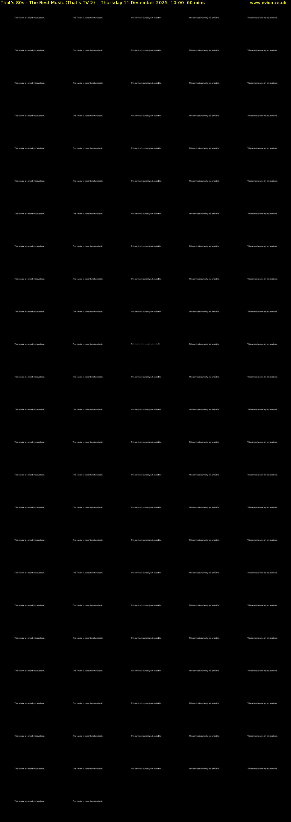 That's 80s - The Best Music (That's TV 2) Thursday 11 December 2025 10:00 - 11:00