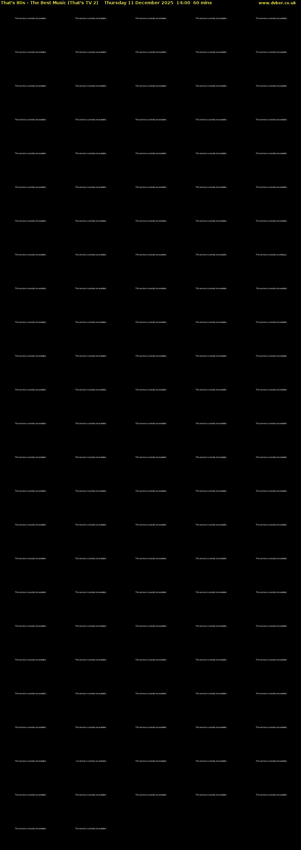 That's 80s - The Best Music (That's TV 2) Thursday 11 December 2025 14:00 - 15:00