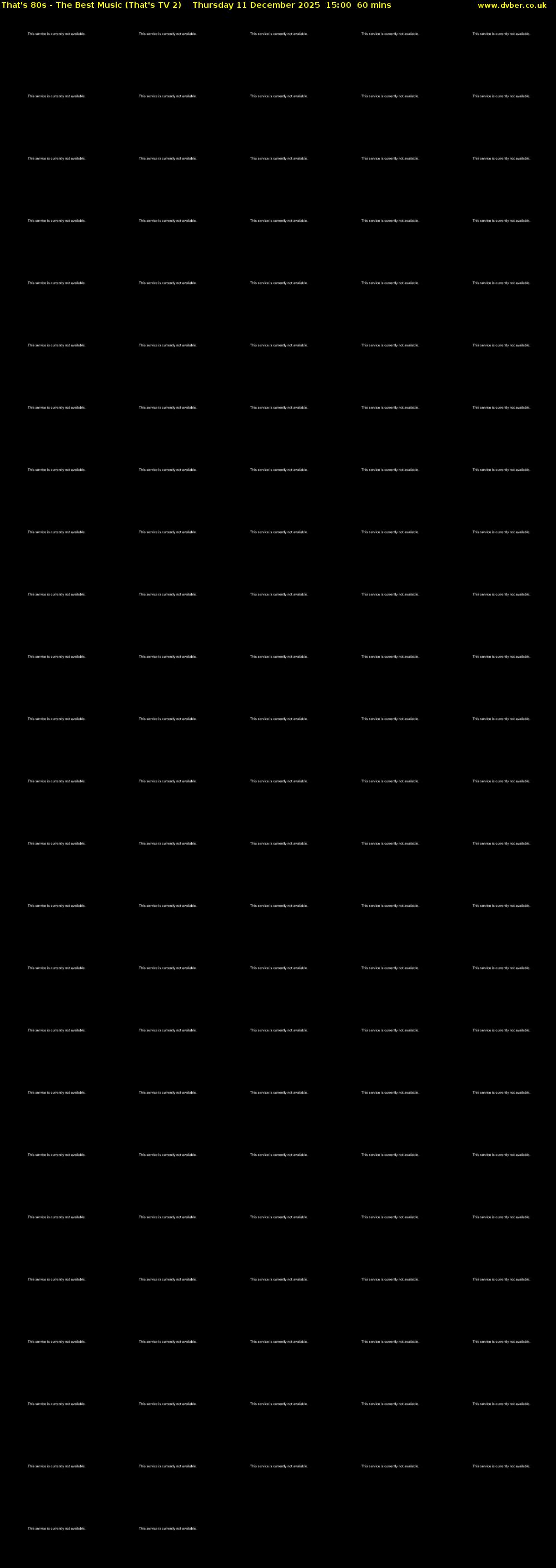 That's 80s - The Best Music (That's TV 2) Thursday 11 December 2025 15:00 - 16:00